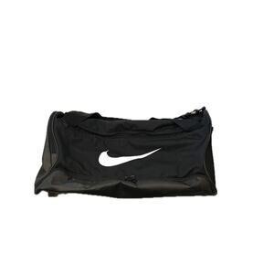 Nike Brasilia 9.5 Black Medium 60L Duffel Gym Bag